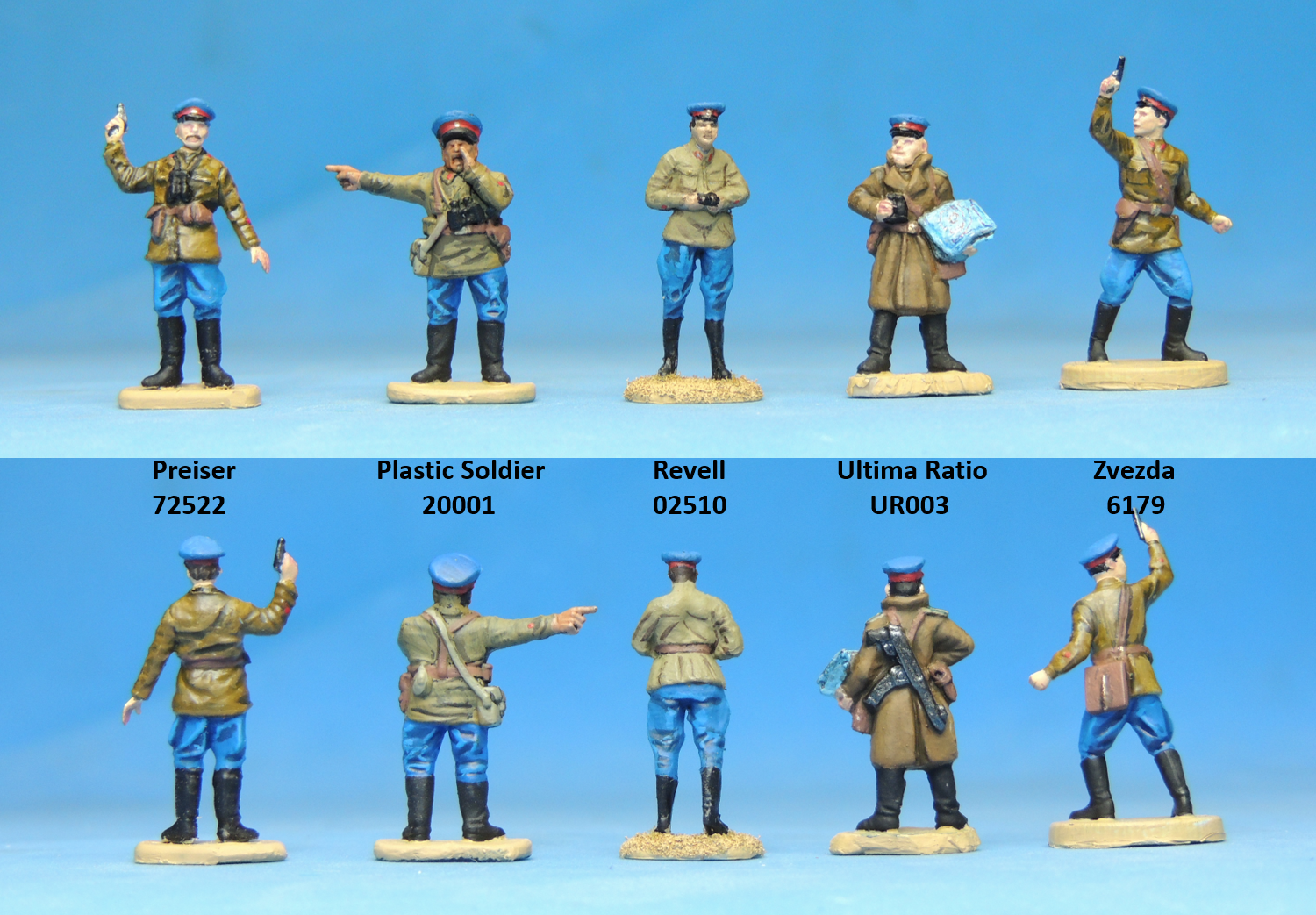 1:35 Resin Figure Model Kit WWII WW2 Meet with 1945 Classic Reproduce Unpainted 
